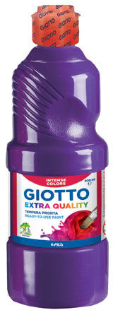 TEMPERA LIQUIDA 500ML GIOTTO VIOLETA | 1 UNIDADES | (FILA)