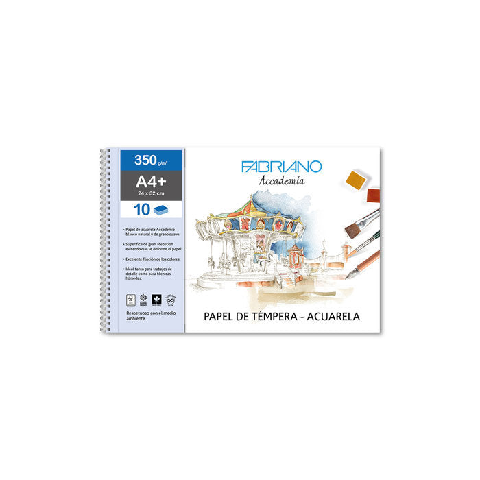 Bloc Espiral Estándar Liso 10H 350g | Sadipal | Cartón | Formato Estándar | Pack 1 Unidades Imagen principal del producto
