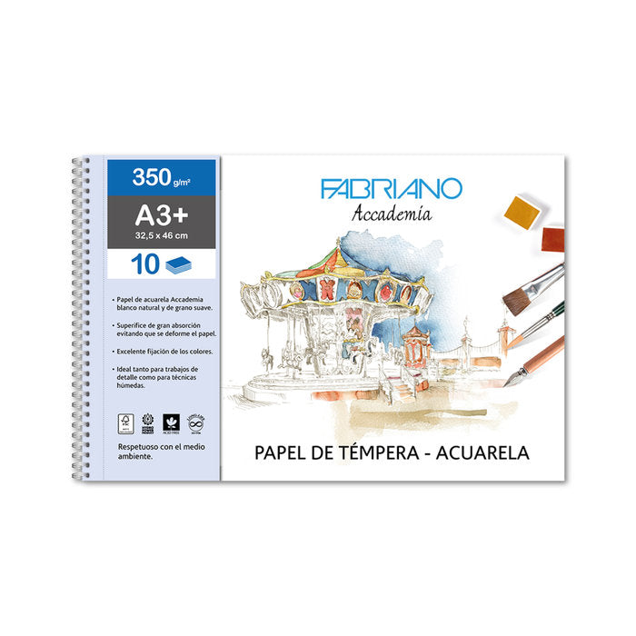 Bloc Espiral Estándar Liso 10H 90g | Sadipal | Cartón | Formato Estándar | Pack 1 Unidades Imagen principal del producto