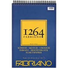 Bloc espiral Fabricano 1264 Croquis A3 120H 90 g