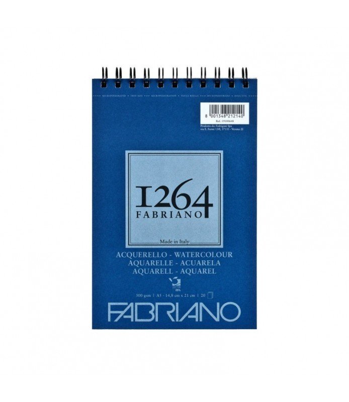 Bloc Dibujo Espiral Watercolour 1264 A5 300 g SADIPAL Imagen principal del producto