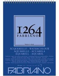 Bloc espiral fabriano 1264 acuarela 25% algodón a3 30h 300g. grano fino Imagen principal del producto