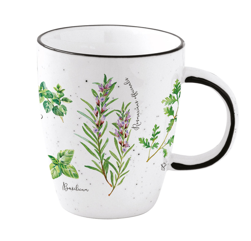 Taza porcelana 350 ml Herbarium Easy Life con caja regalo Imagen principal del producto