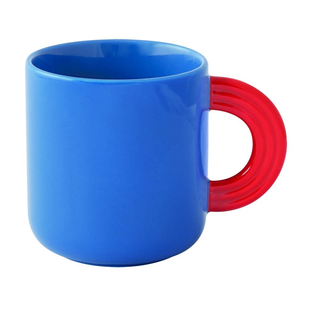 Taza Porcelana Azul Creativo 350 ml en Caja EASY LIFE Imagen principal del producto