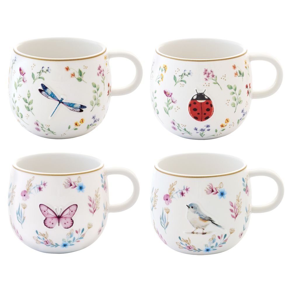 Taza Porcelana Primavera 400 ML en Caja Regalo Surtidas Imagen principal del producto