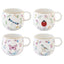 Taza Porcelana Primavera 400 ML en Caja Regalo Surtidas