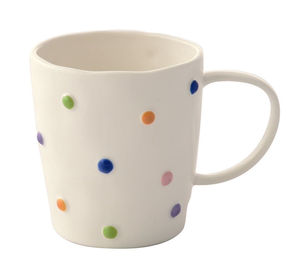 Taza porcelana Doots Twist & Match naranja marca Easy Life