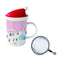 Taza Navidad con Tapa Gorro e Infusor en Caja Regalo Marca Easy Life