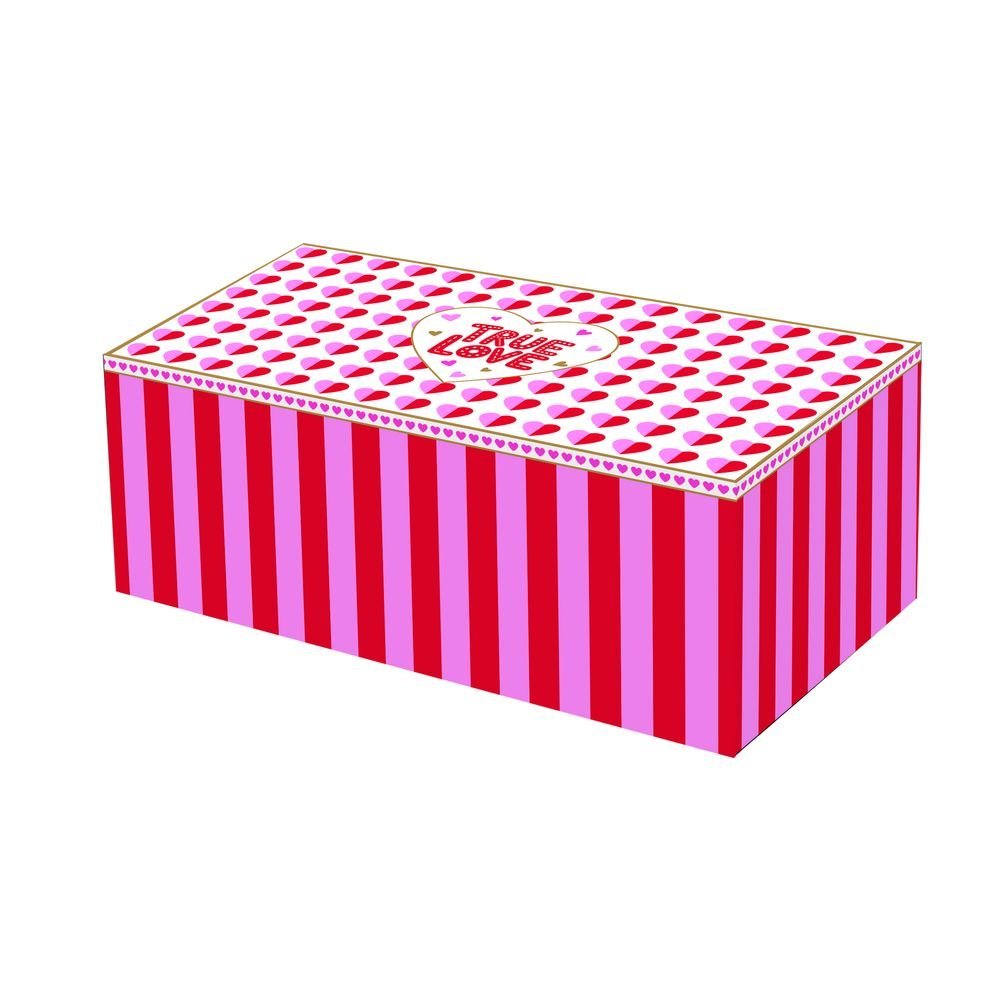 Taza de porcelana Love con platillo 320 ml Easy Life