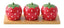 Set Aperitivo 3 Cuencos Jardín de Fresas Marca Easy Life