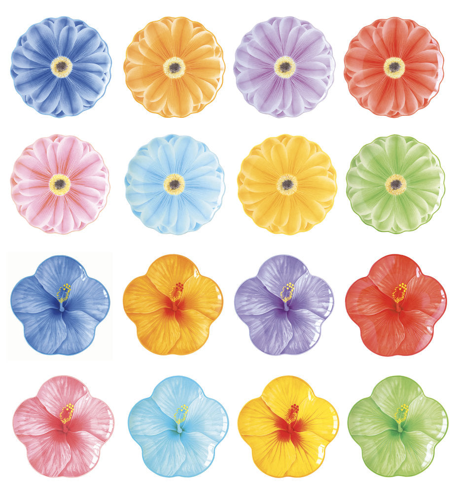 Set 4 Platos Forma de Flor Easy Life