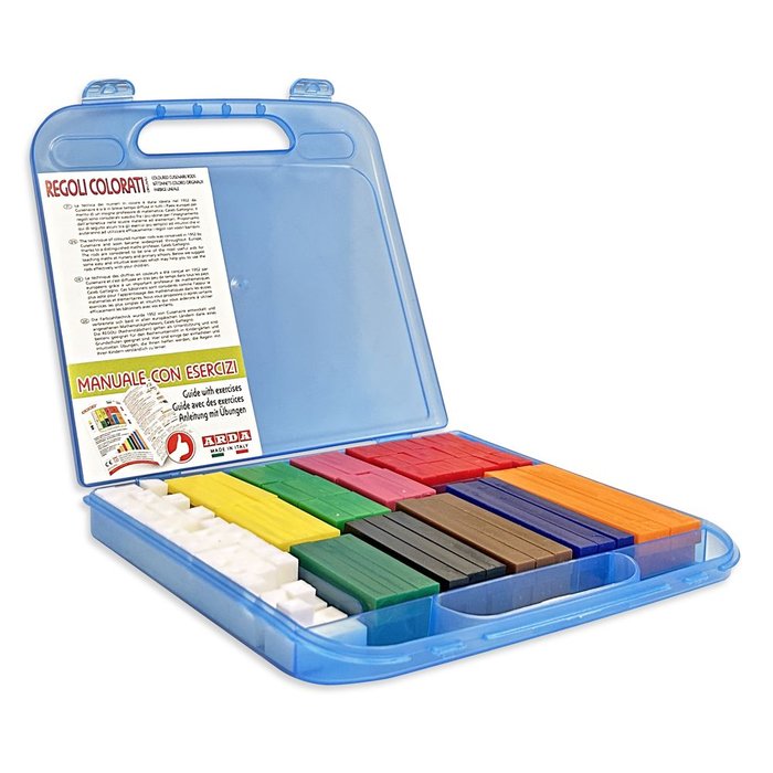 Maletín plástico 200 regletas de colores ARDA