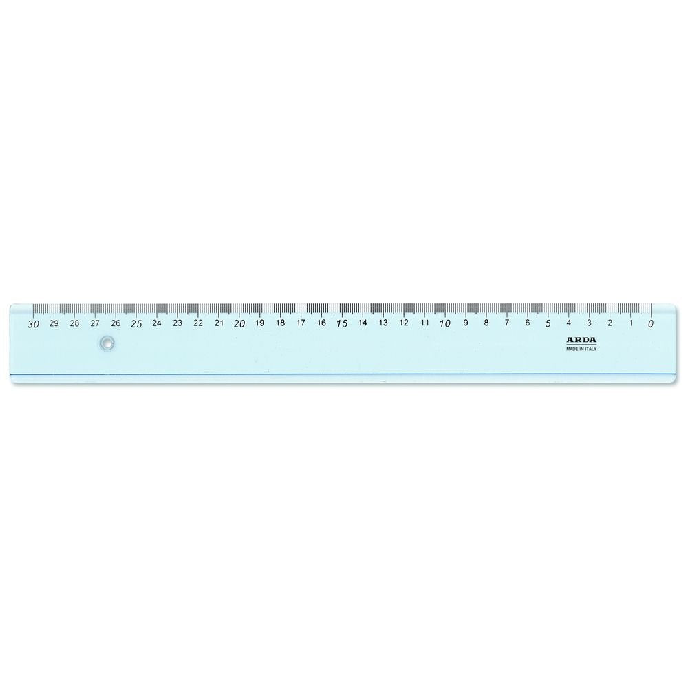 REGLA 30 CM PARA ZURDOS | 10 UNIDADES | (ARDA)