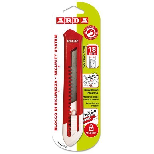 CUTTER GRANDE 18 MM ARDA | 20 UNIDADES | (ARDA) Imagen principal del producto