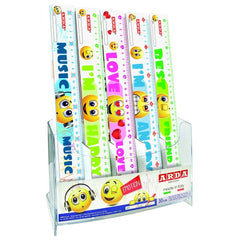 EXPOSITOR 25 REGLAS 30 CM MODELO EMOTION | 25 UNIDADES | (ARDA)