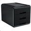 Mini Modulo Archivador Cajonera Cabinet Negro ARDA