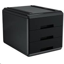 Mini Modulo Archivador Cajonera Cabinet Negro ARDA Imagen principal del producto