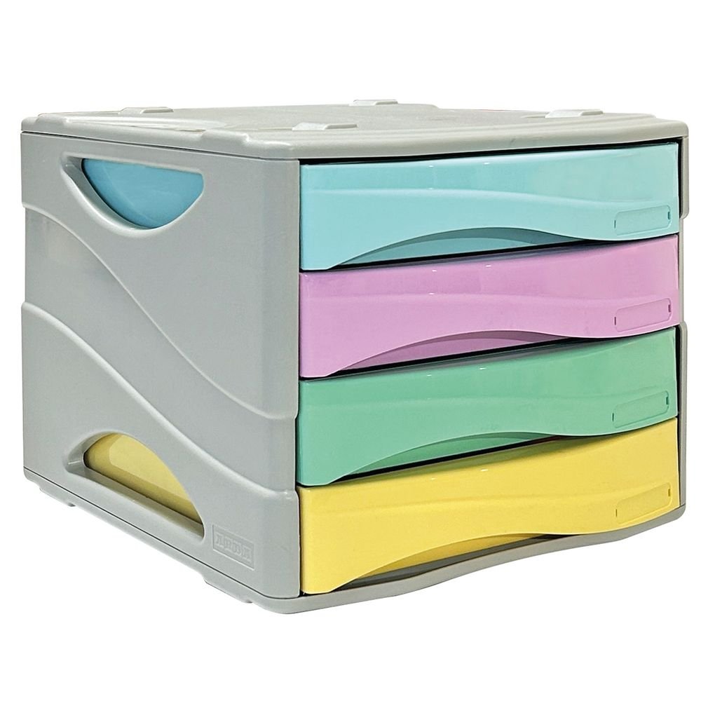 ARCHIVADOR 4 CAJONES SURTIDOS 28,9X38X25,4 CM ARDA | 1 UNIDADES | (ARDA)