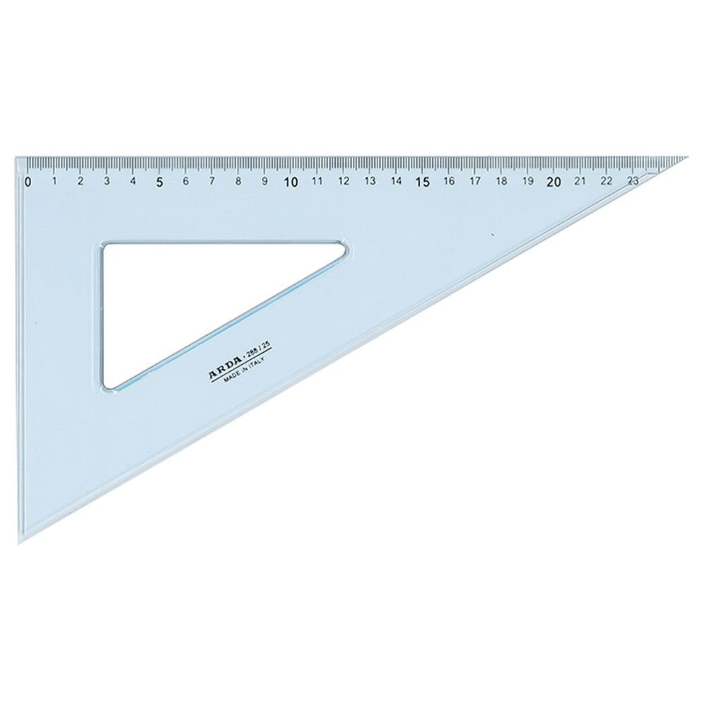 Cartabon Plástico Uni 60° 25 cm ARDA Imagen principal del producto