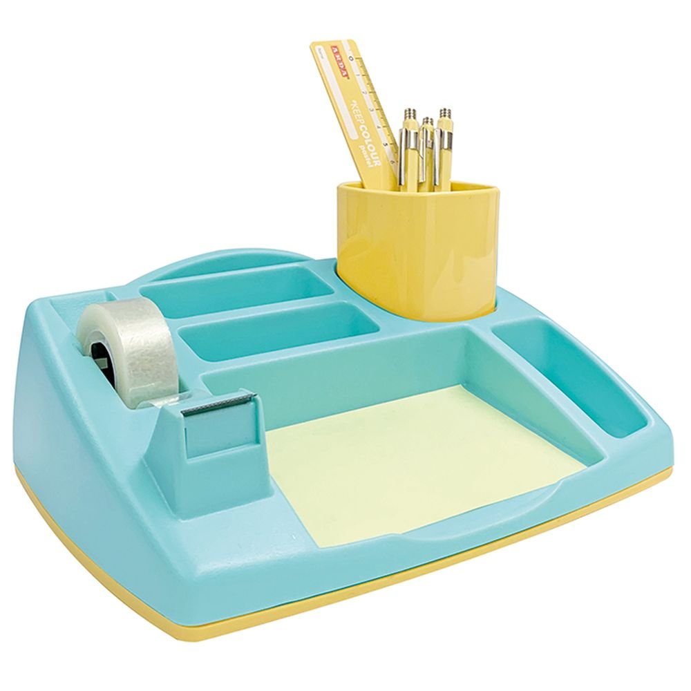 Organizador de escritorio Oliver Pastel 2.0 Azul Amarillo ARDA Imagen principal del producto