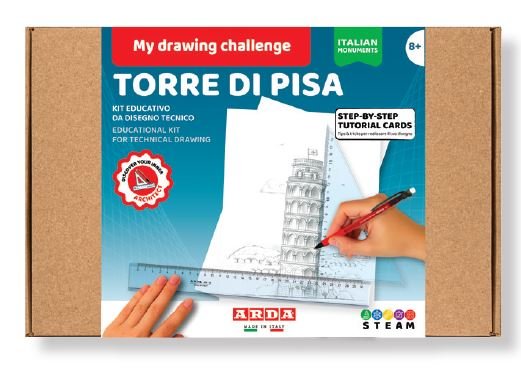 Kit Educativo Arquitecto Torre de Pisa ARDA Imagen principal del producto