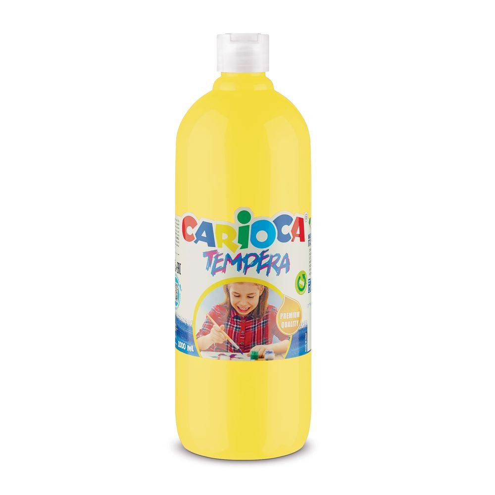 Tempera Carioca Amarillo Limon 1000 ml Universal Española S.A. Imagen principal del producto