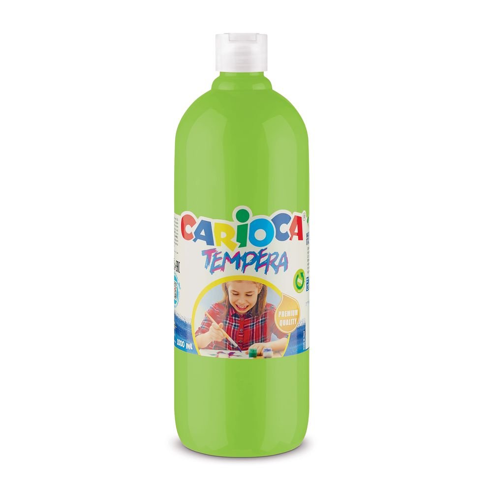 Tempera Carioca 1000ml Verde Claro Universal Española S.A. Imagen principal del producto