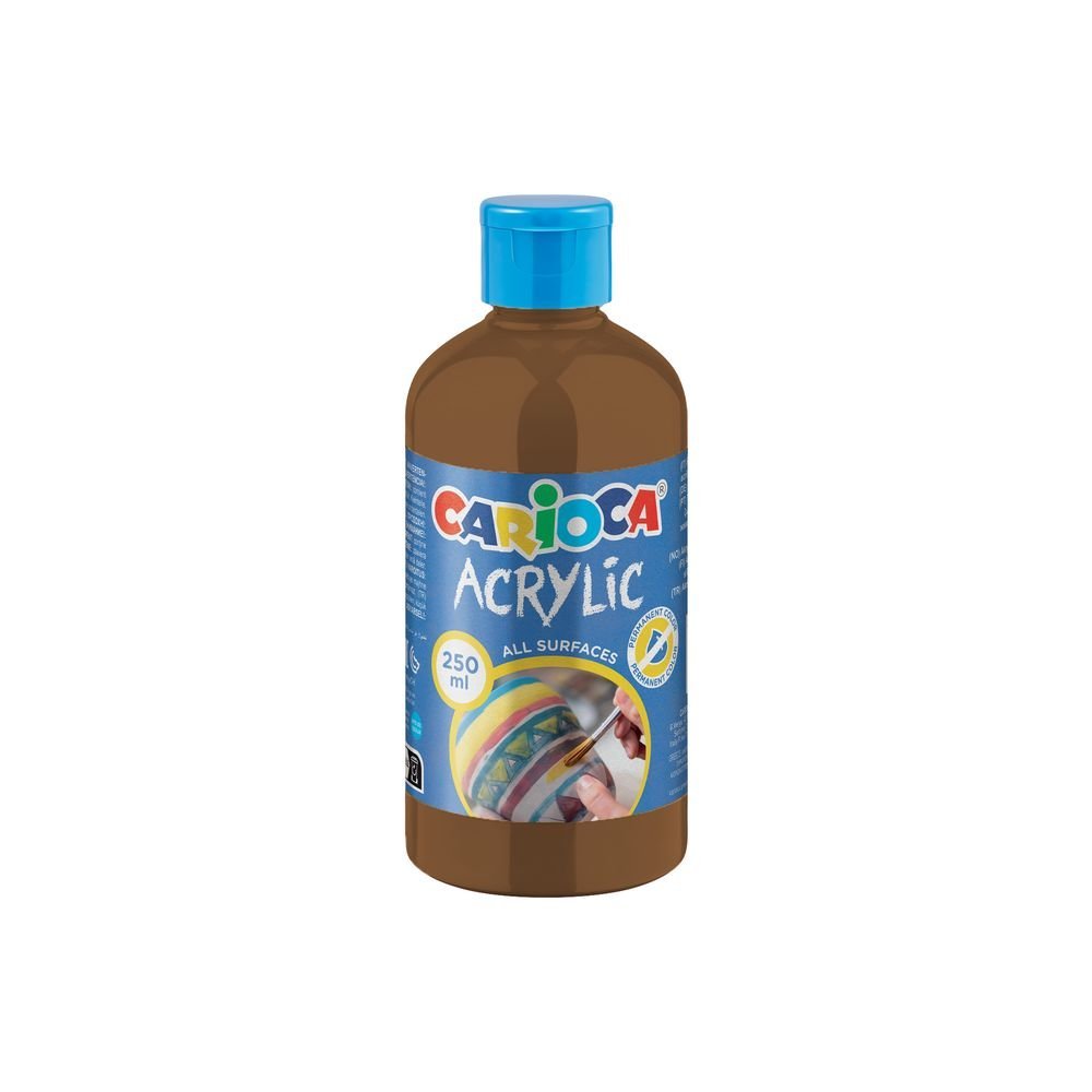 Pintura Acrílica Marrón Carioca 250 ml Imagen principal del producto