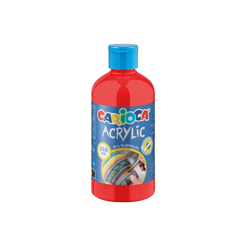 Pintura Acrilica Rojo Carioca 250 ml Universal Española Imagen principal del producto