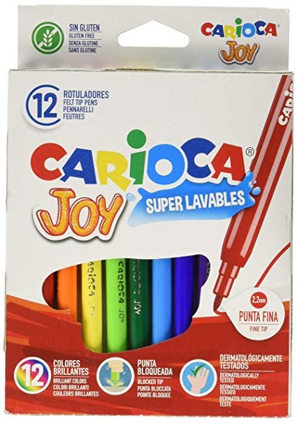Rotulador Carioca Joy 12 Colores Surtidos Universal Española Imagen principal del producto