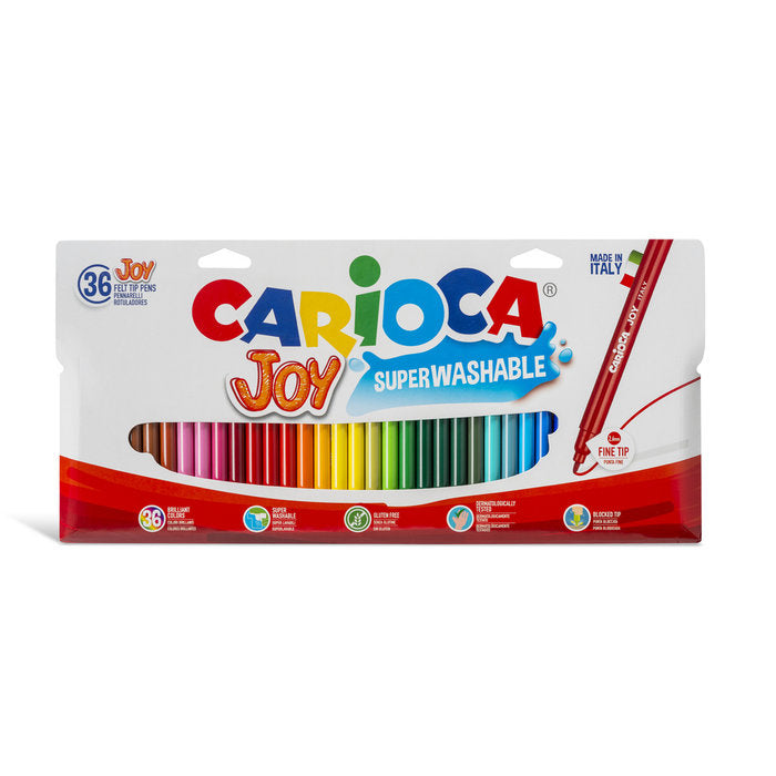 Rotulador Carioca Joy 36 Colores Surtidos | Universal Española S,A, | Pack 1 Unidades Imagen principal del producto