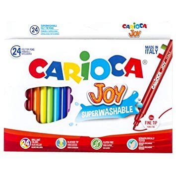 ✅ ROTULADOR CARIOCA JOY CAJA 24 UNIDADES Imagen principal del producto