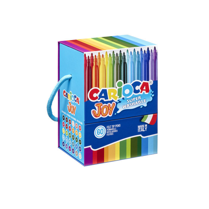 Rotulador Carioca Joy Caja 60 Unidades Surtido | Universal Española S,A, | Pack 1 Unidades Imagen principal del producto