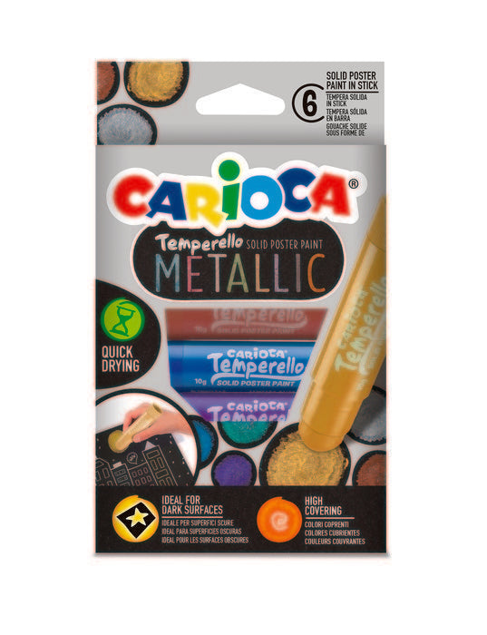 Temperas Metallic Caja 6 Uds Universal Española S.A.