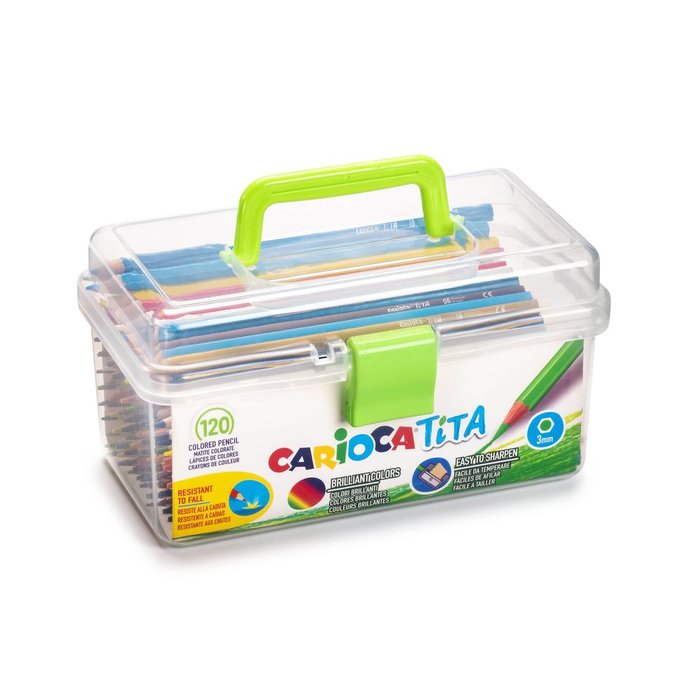 Lápiz Carioca Tita Maletín 120 Uds Universal Española Imagen principal del producto