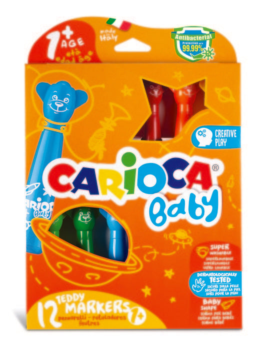 Rotuladores Teddy Marker 1+ Caja 6 Uds | Universal Española S,A, | Pack 1 Unidades Imagen principal del producto