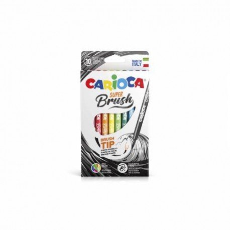 Rotuladores Super Brush Caja 10 Uds | Universal Española S,A, | Pack 1 Unidades Imagen principal del producto