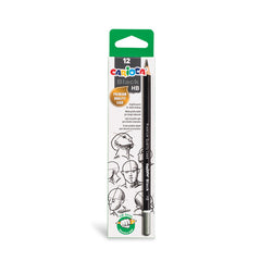 LAPIZ CARIOCA BLACK HB | 12 UNIDADES | (UNIVERSAL ESPAÑOLA S,A,)