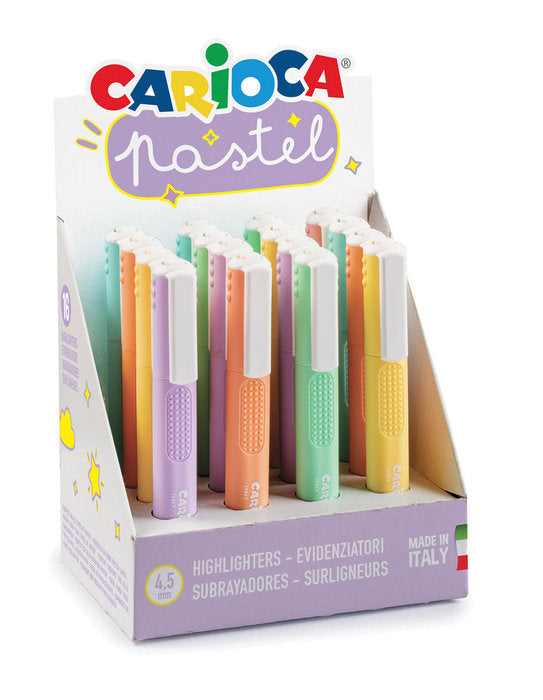 Expositor 16 Marcador Carioca Pastel Surtidos | Universal Española S,A, | Pack 16 Unidades Imagen principal del producto