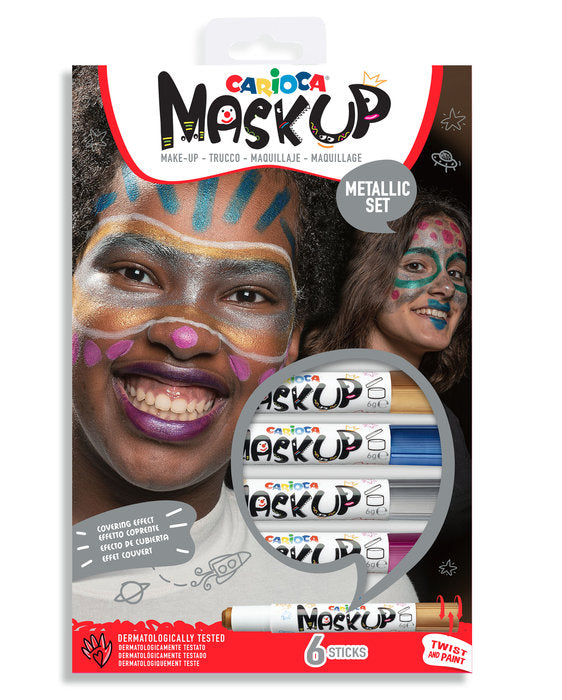 MAQUILLAJE MASK UP METALLIC 6 COLORES | 1 UNIDADES | (UNIVERSAL ESPAÑOLA S,A,) Imagen principal del producto
