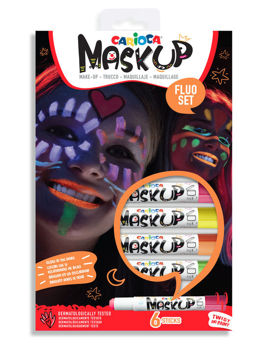 MAQUILLAJE MASK UP NEON 6 COLORES | 1 UNIDADES | (UNIVERSAL ESPAÑOLA S,A,) Imagen principal del producto