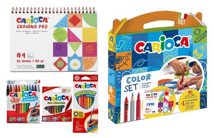 Set Carioca Color 37 Pcs | Universal Española S,A, | Pack 1 Unidades Imagen principal del producto
