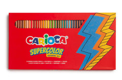 LAPIZ CARIOCA SUPERCOLOR 40 COLORES SURTIDOS | 1 UNIDADES | (UNIVERSAL ESPAÑOLA S,A,)