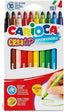 Rotuladores escolares Carioca Creatip 10 colores surtidos