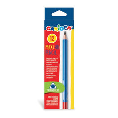 LAPIZ CARIOCA MAXI TRIANGULAR HB | 12 UNIDADES | (UNIVERSAL ESPAÑOLA S,A,)