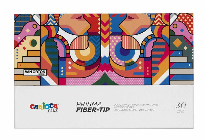 Rotulador Carioca Plus Prisma 30 Colores Surtido Caja Premi | Universal Española S,A, | Pack 1 Unidades Imagen principal del producto