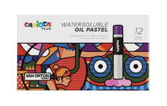 CERA PASTEL AL OLEO CARIOCA PLUS 12 COLORES SURTIDOS | 1 UNIDADES | (UNIVERSAL ESPAÑOLA S,A,)