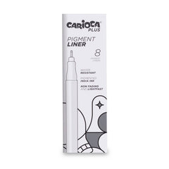 Rotulador Calibrado Carioca Plus 0,05 Mm Negro | Universal Española S,A, | Pack 8 Unidades