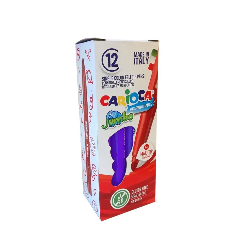 Rotulador Carioca Jumbo Violeta Universal Española 15 cm Imagen principal del producto