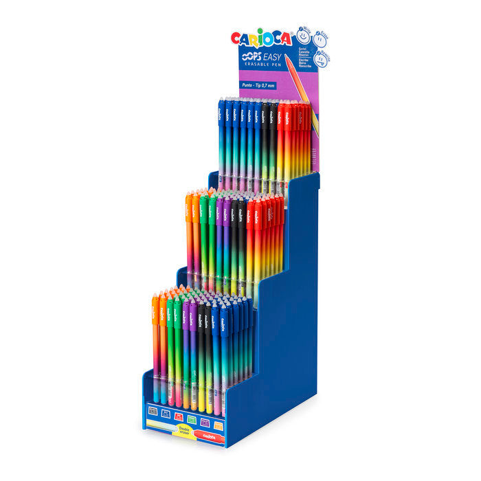 Expositor Bolígrafos Borrables Carioca Oops Easy 180 Ud Surt Imagen principal del producto